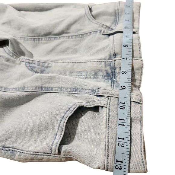 Show Me Your Mumu Jeans Size 27 Light Blue Color Wide Leg Stretch - Picture 8 of 16